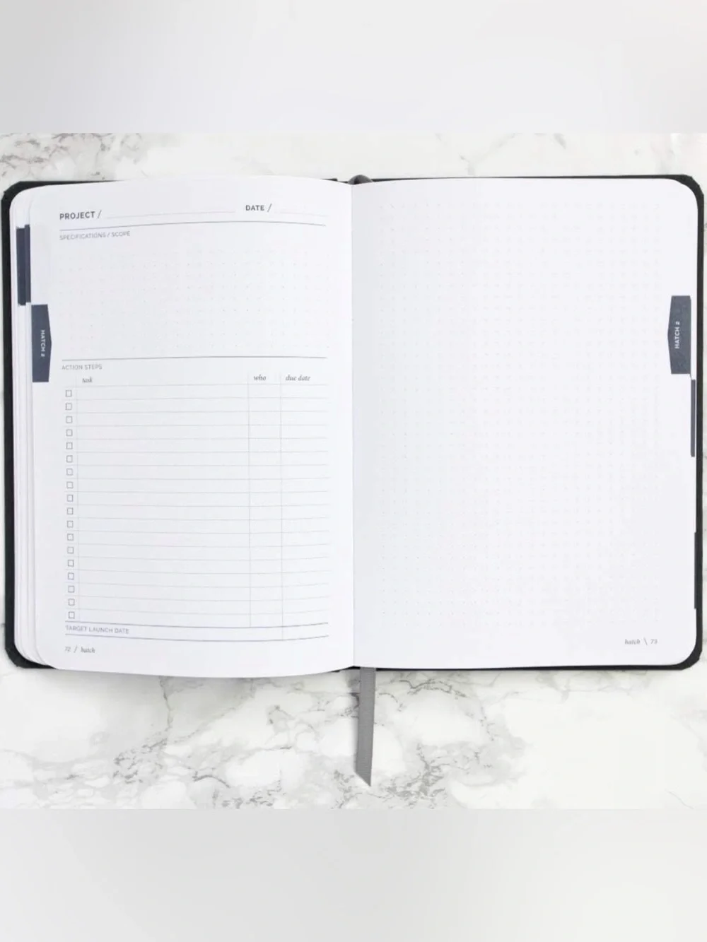 🌴Hatch Notebook for Entrepreneur | Ideas Journal & Project Planner